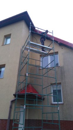 Czyszczenie elewacji